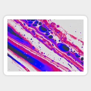 Abstract Watercolor Swirl Sticker